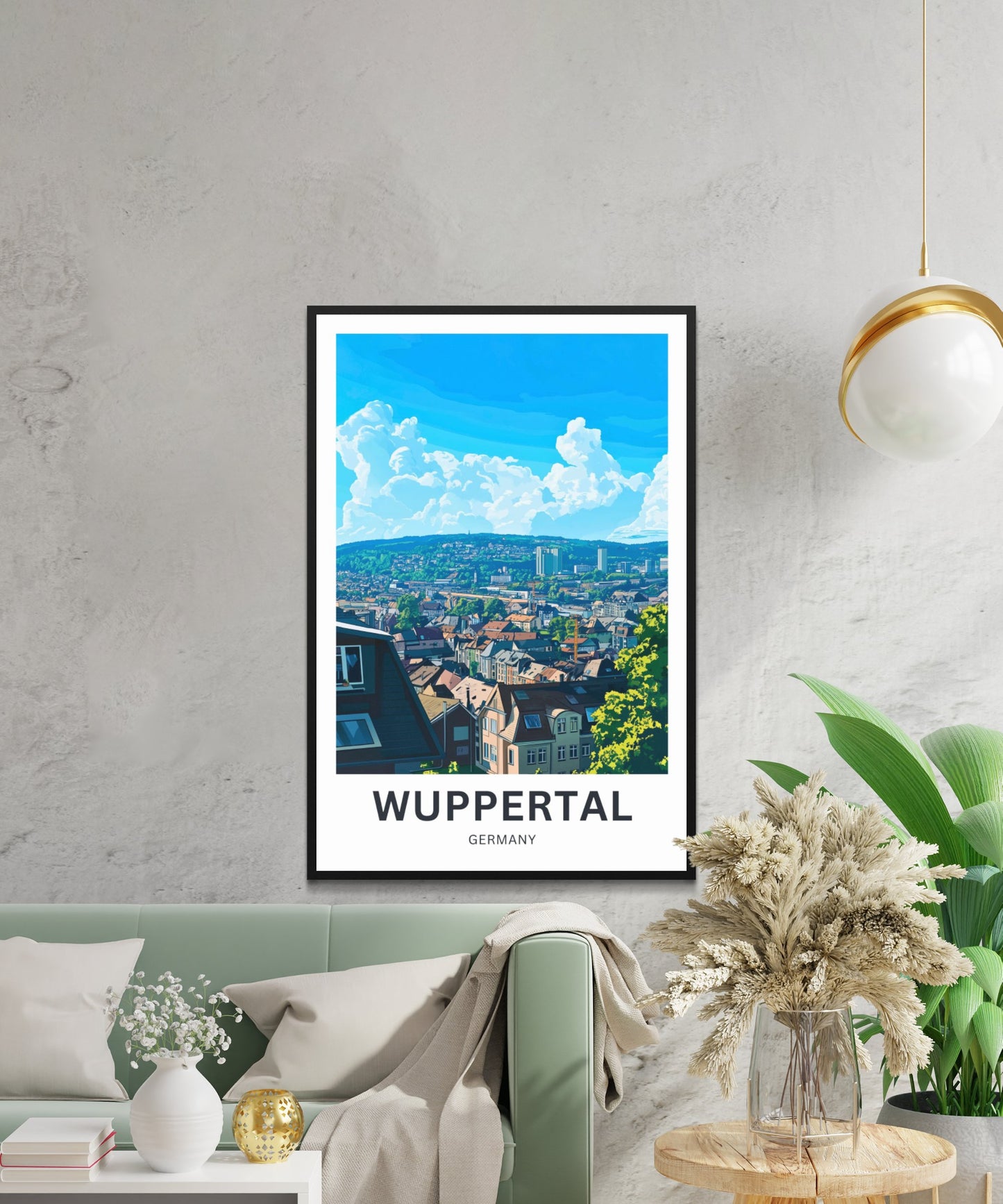 Wuppertal Travel Poster- Germany