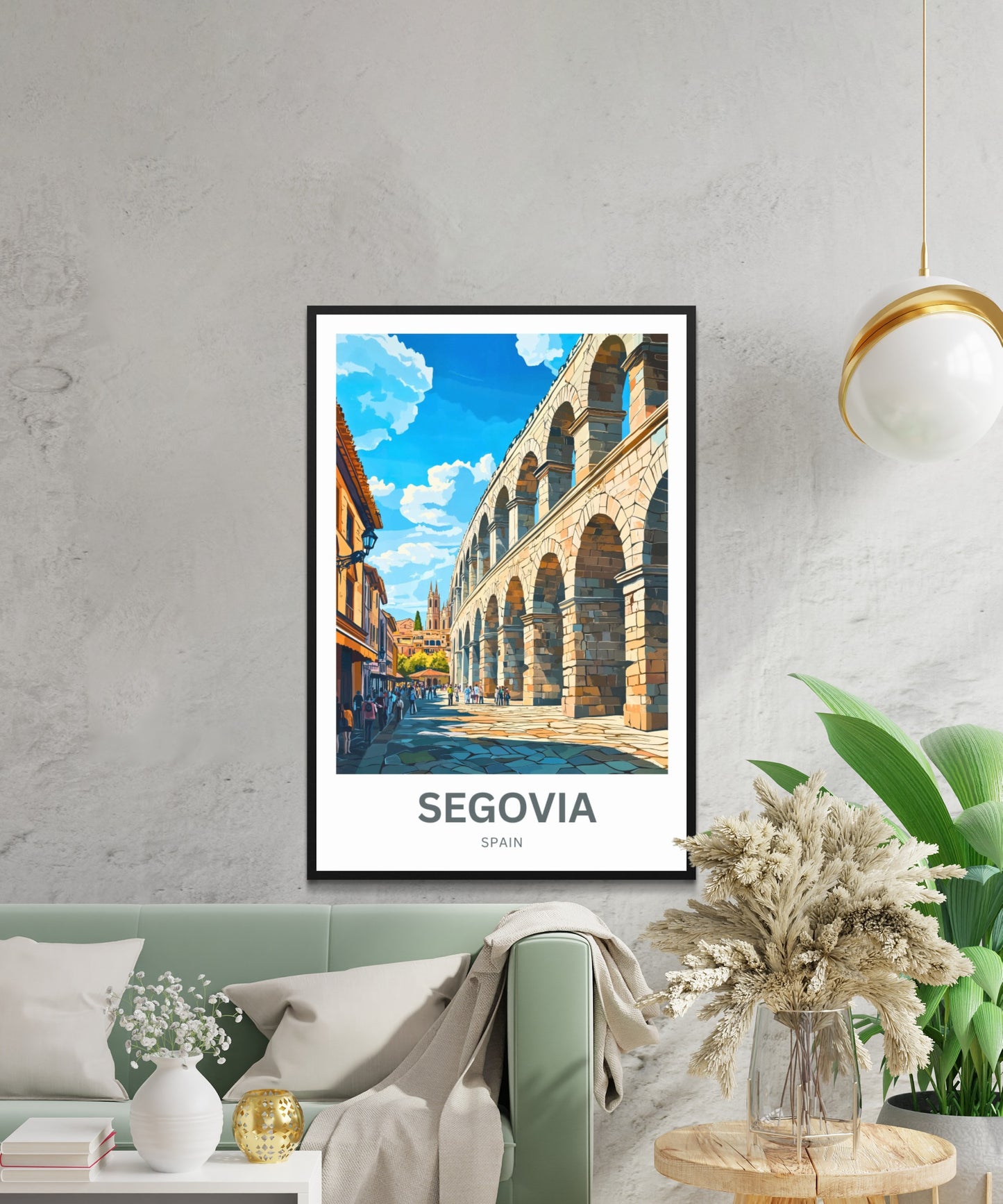 Segovia Travel Poster