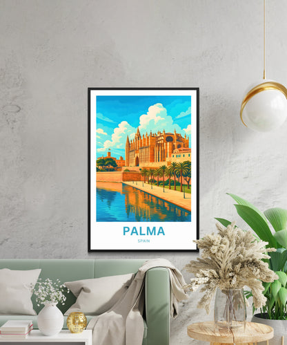 Palma Travel Poster - Sun-Kissed Palma