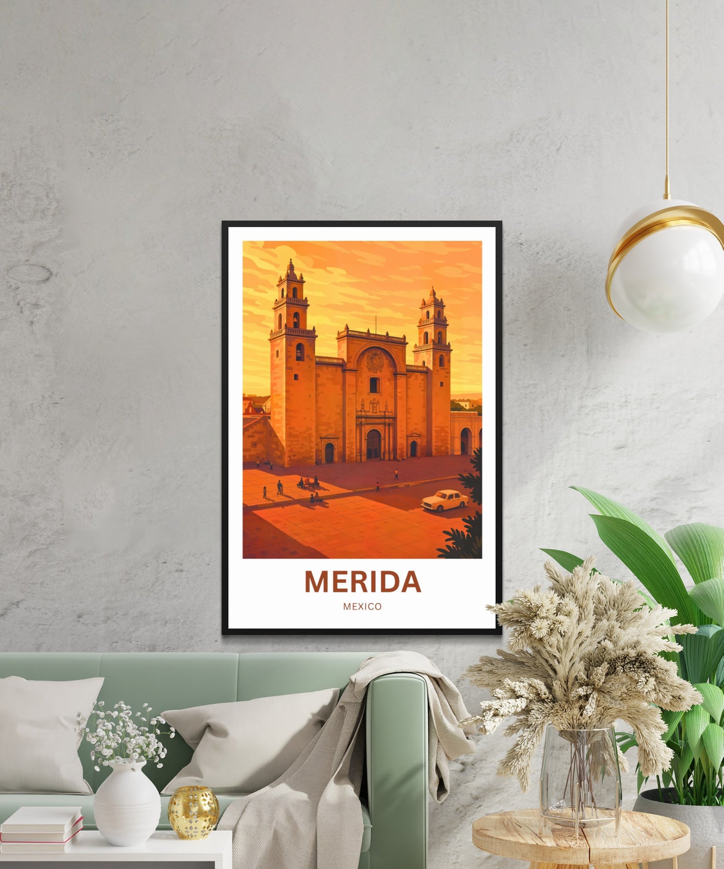 Mérida Travel Poster -  Soul of the Yucatán