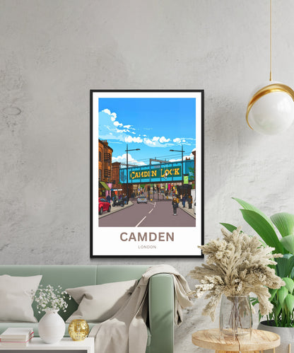 Camden Travel Poster - Street Spirit