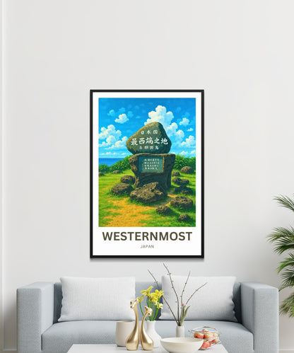 Yonaguni Travel Poster - Westernmost