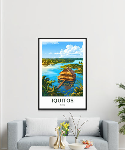 Iquitos Travel Poster - Discovery