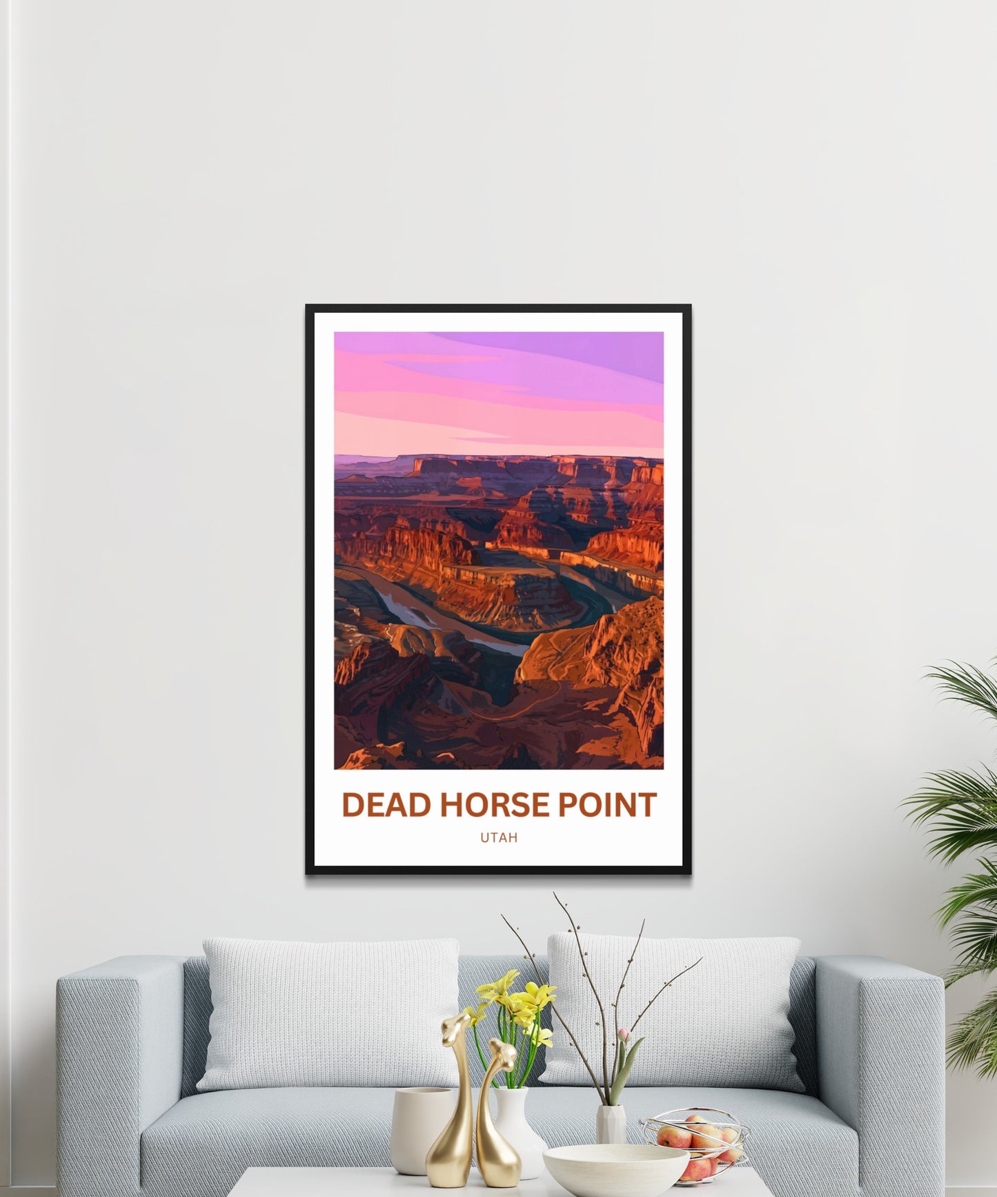 Dead Horse Point Travel Poster - National Park View