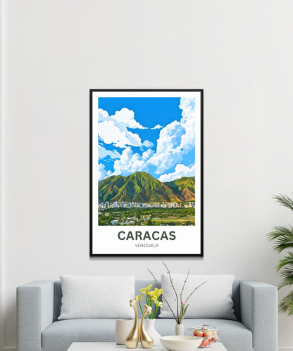 Caracas Travel Poster