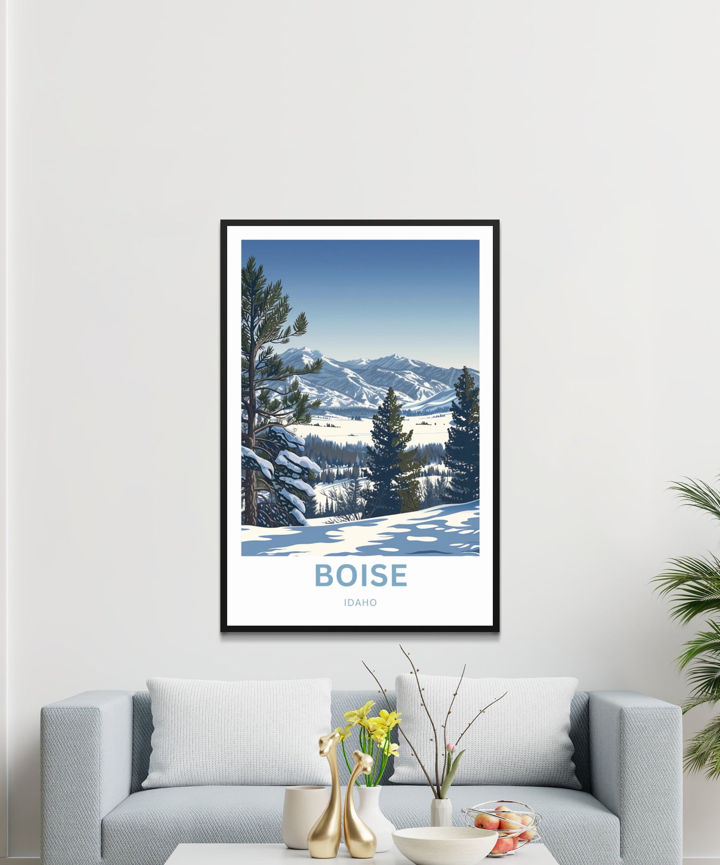 Boise Travel Poster - Enchanting Escape Experience