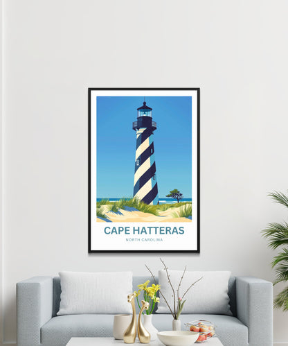 Cape Hatteras Travel Poster