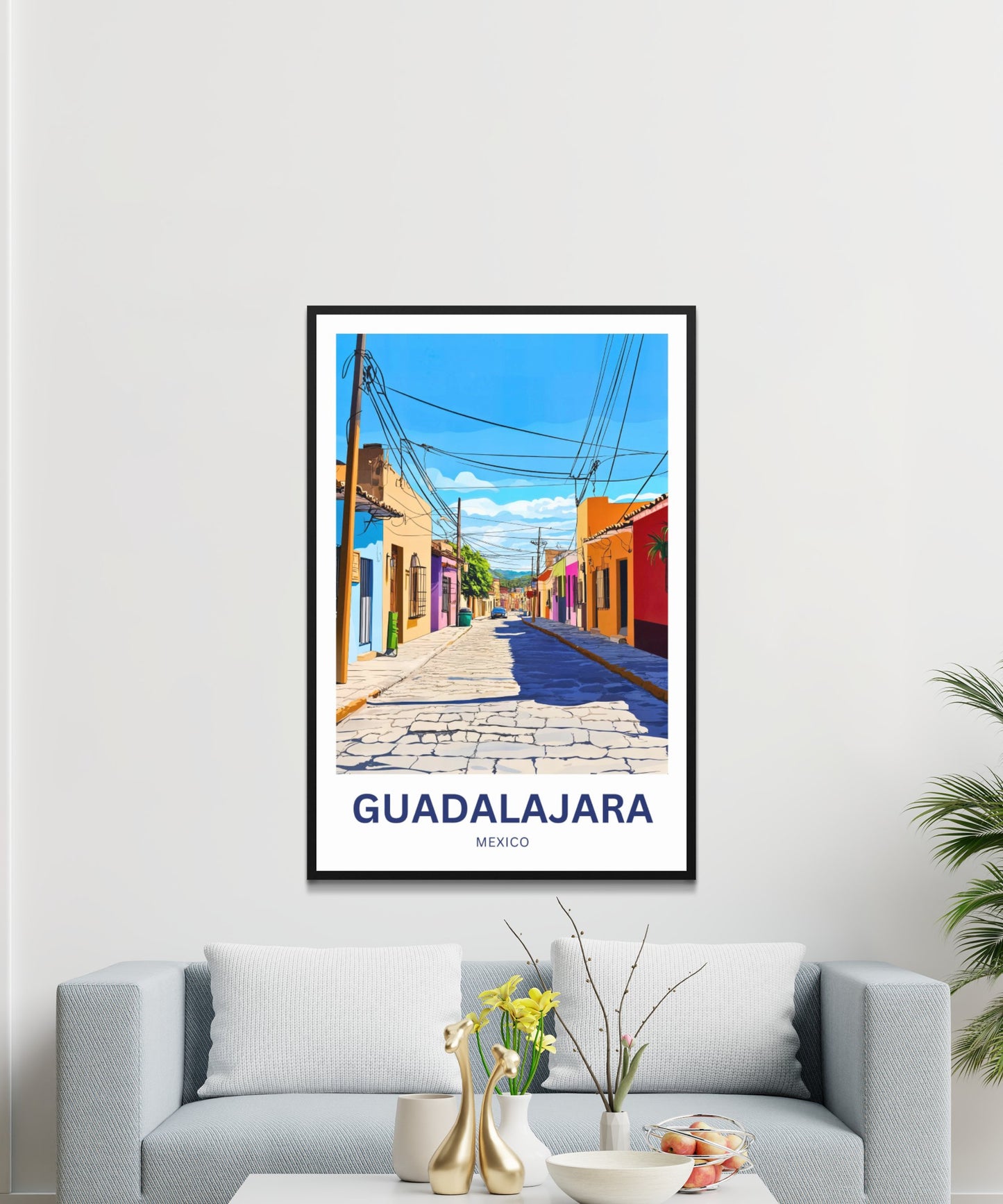 Guadalajara Travel Poster - Mexico