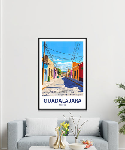 Guadalajara Travel Poster - Mexico