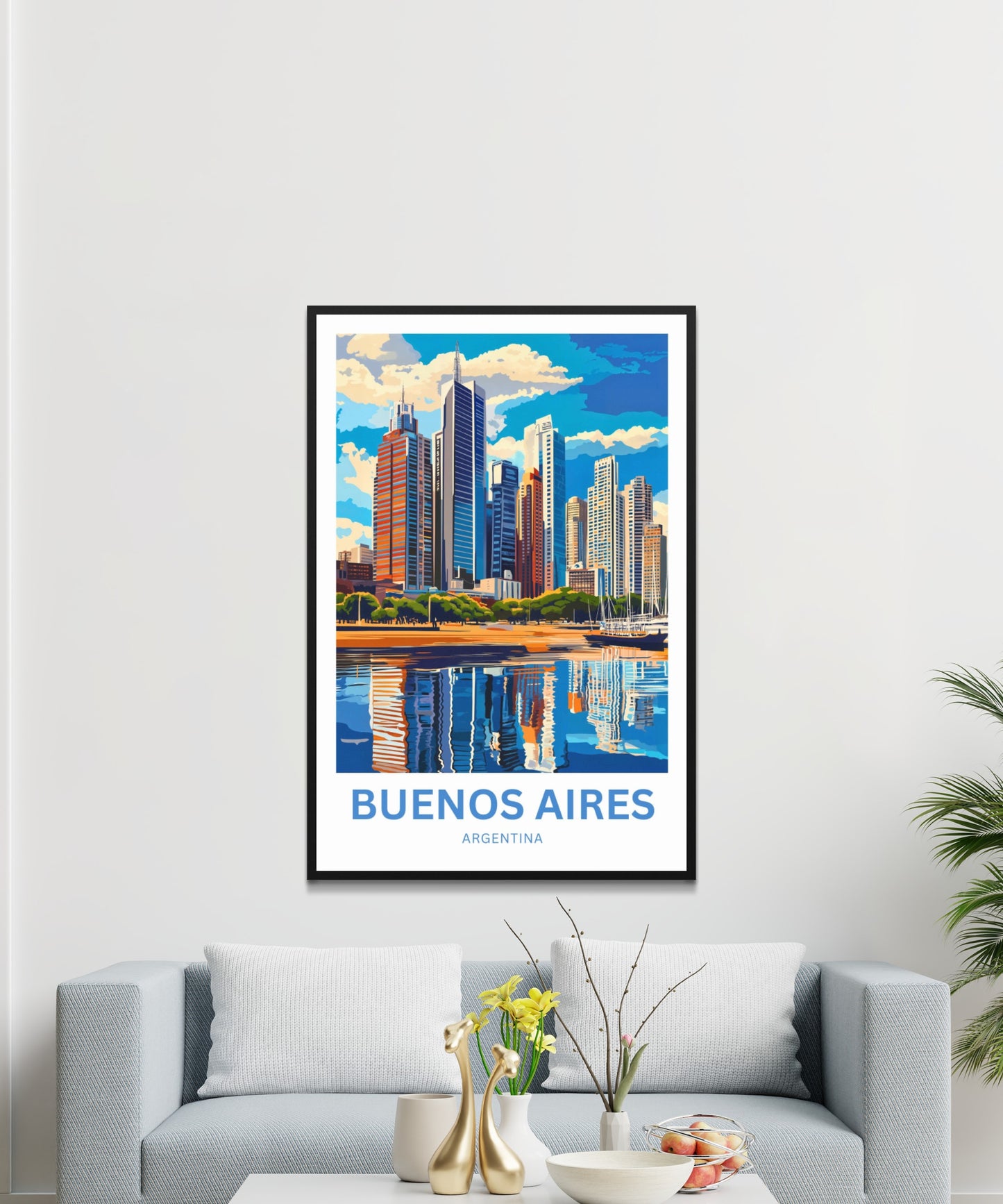 Buenos Aires Travel Poster - Argentina
