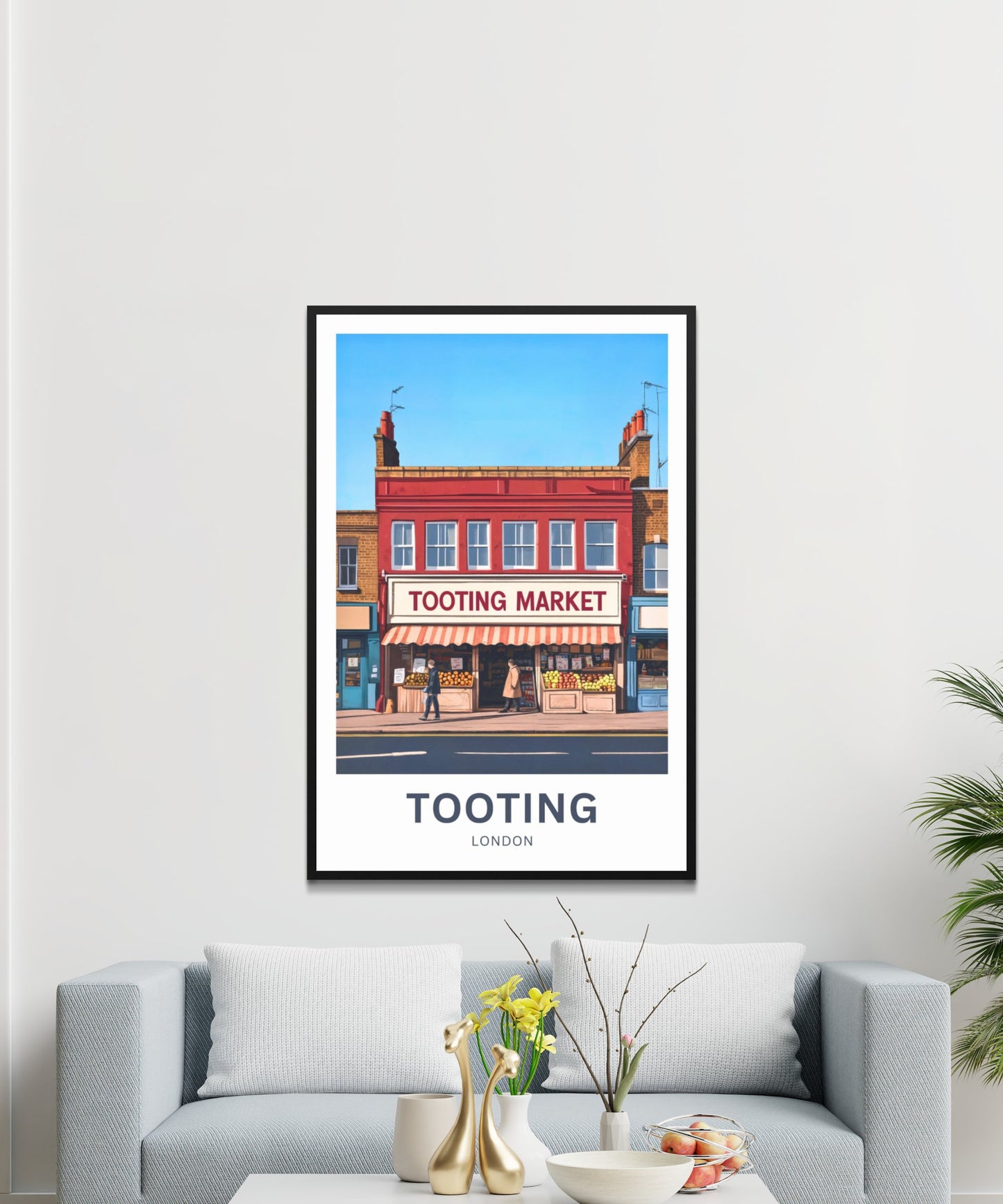 Tooting Travel Poster