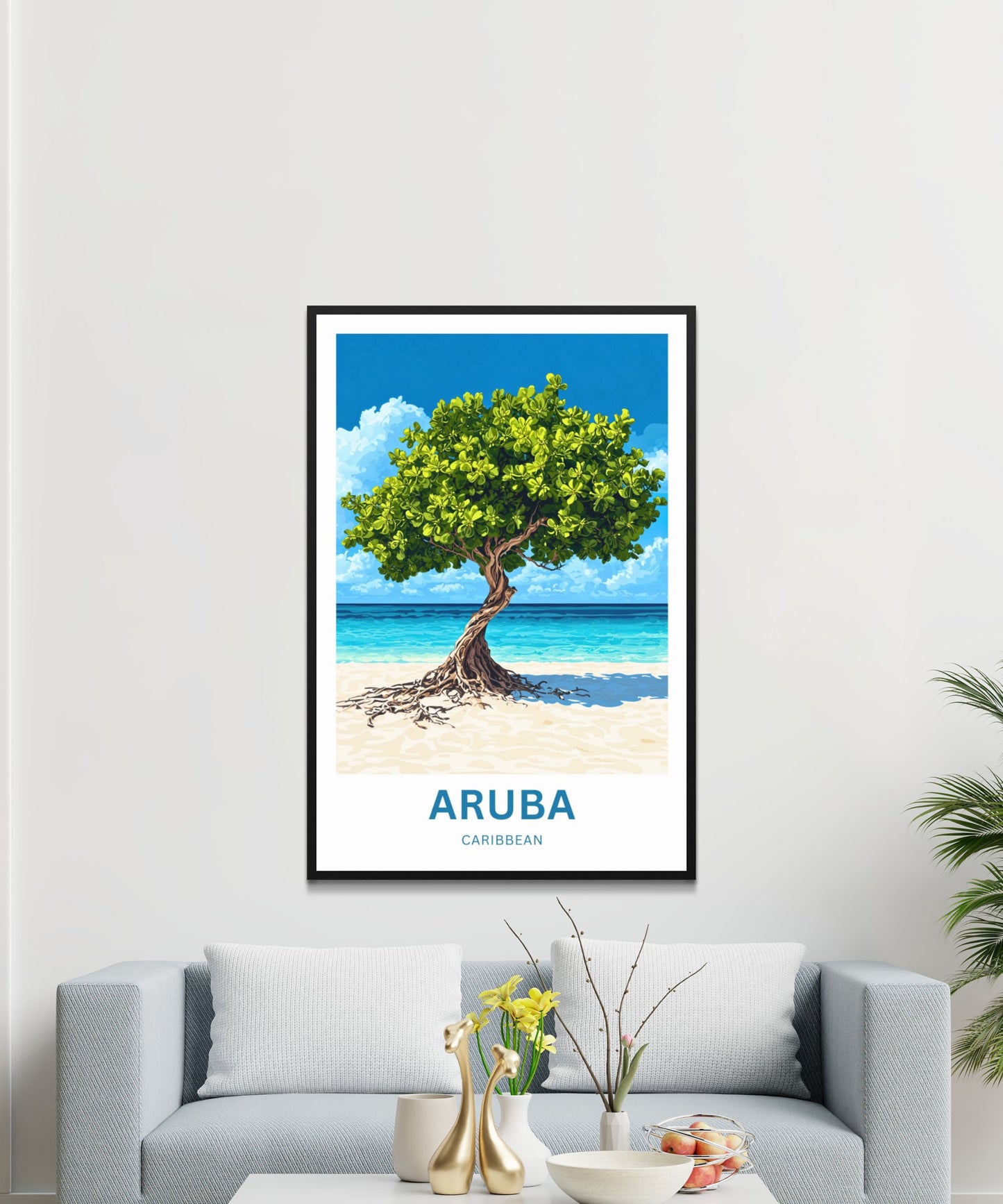 Aruba Travel Poster