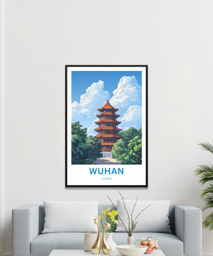 Wuhan Travel Poster