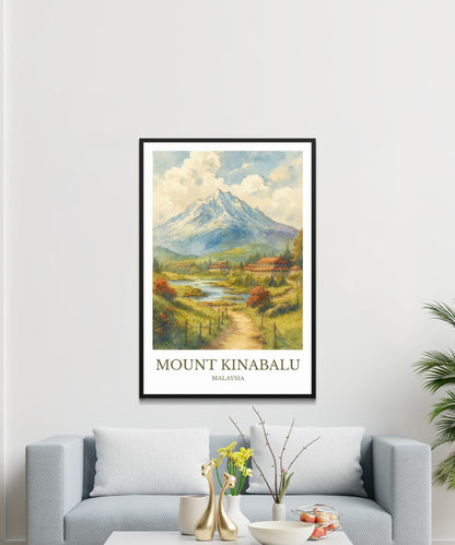Utah, Watercolor design poster, United States Print, Utah Wall Art