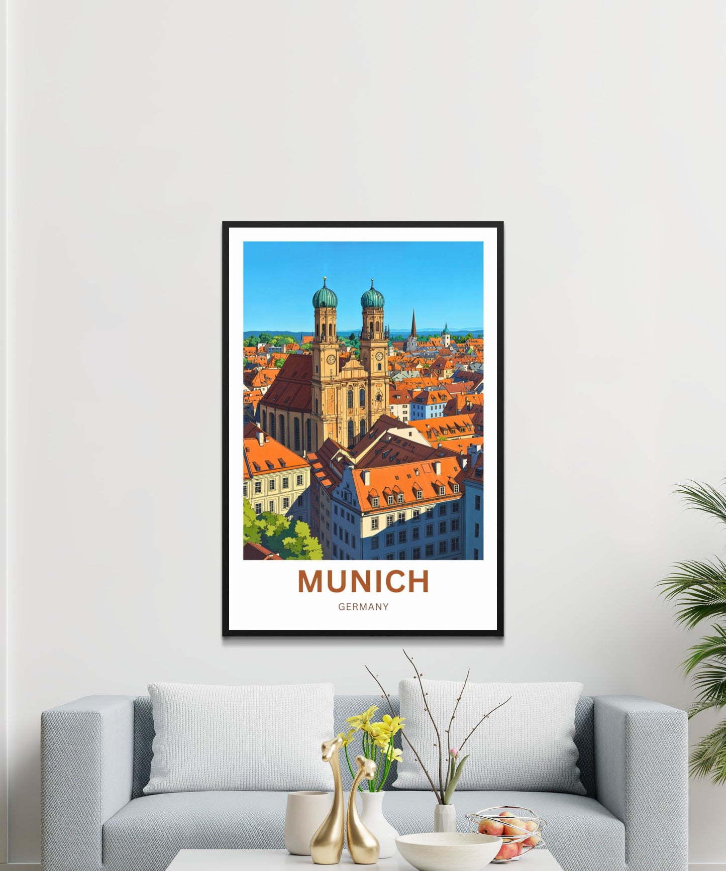 Munich Travel Poster