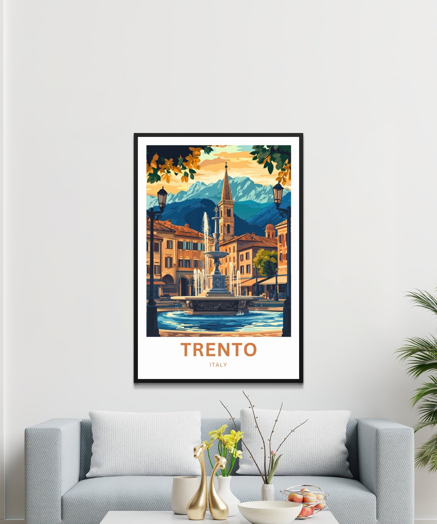 Trento Travel Poster