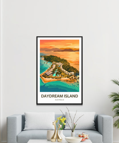 Daydream Island Travel Poster - Australia