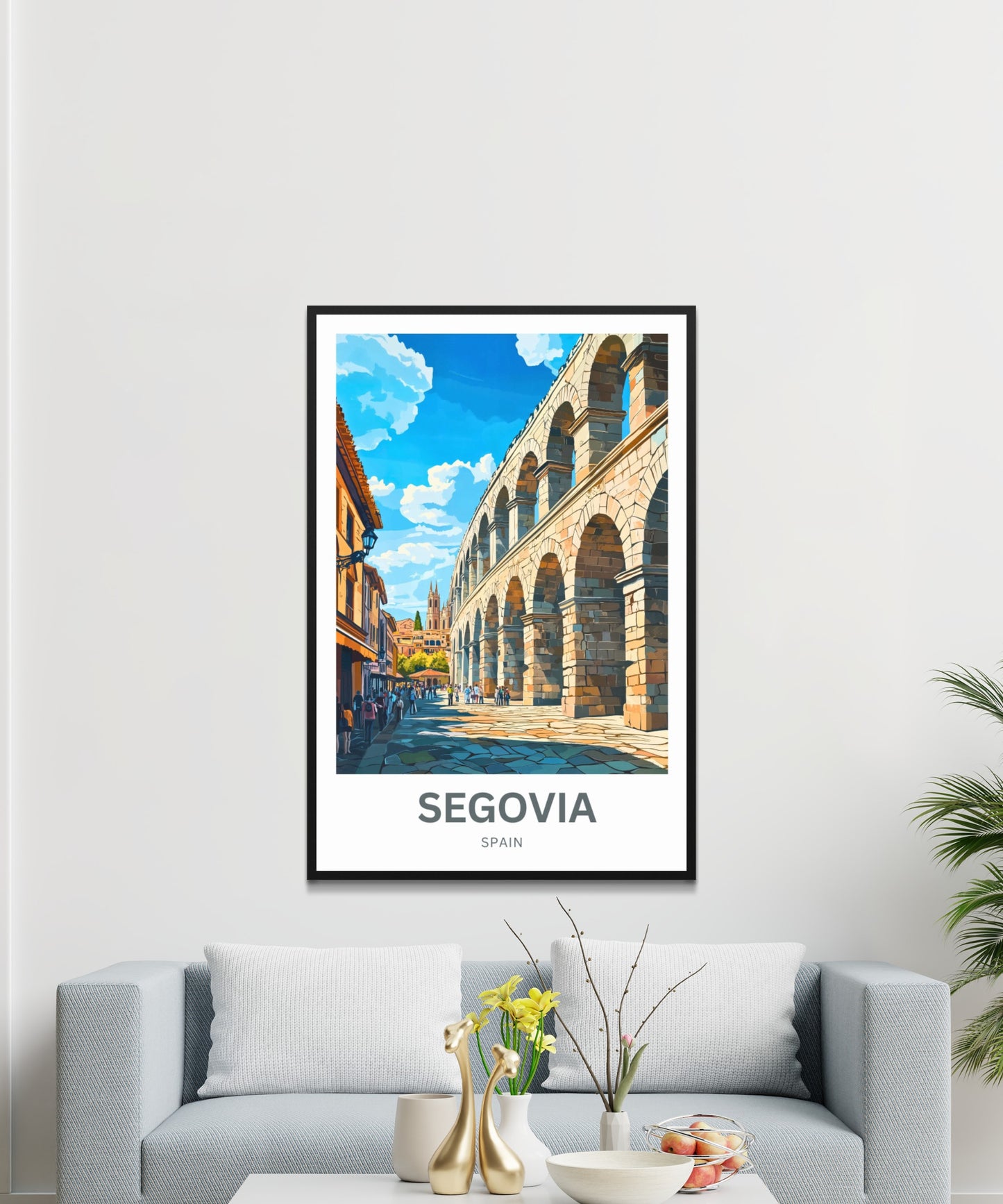Segovia Travel Poster