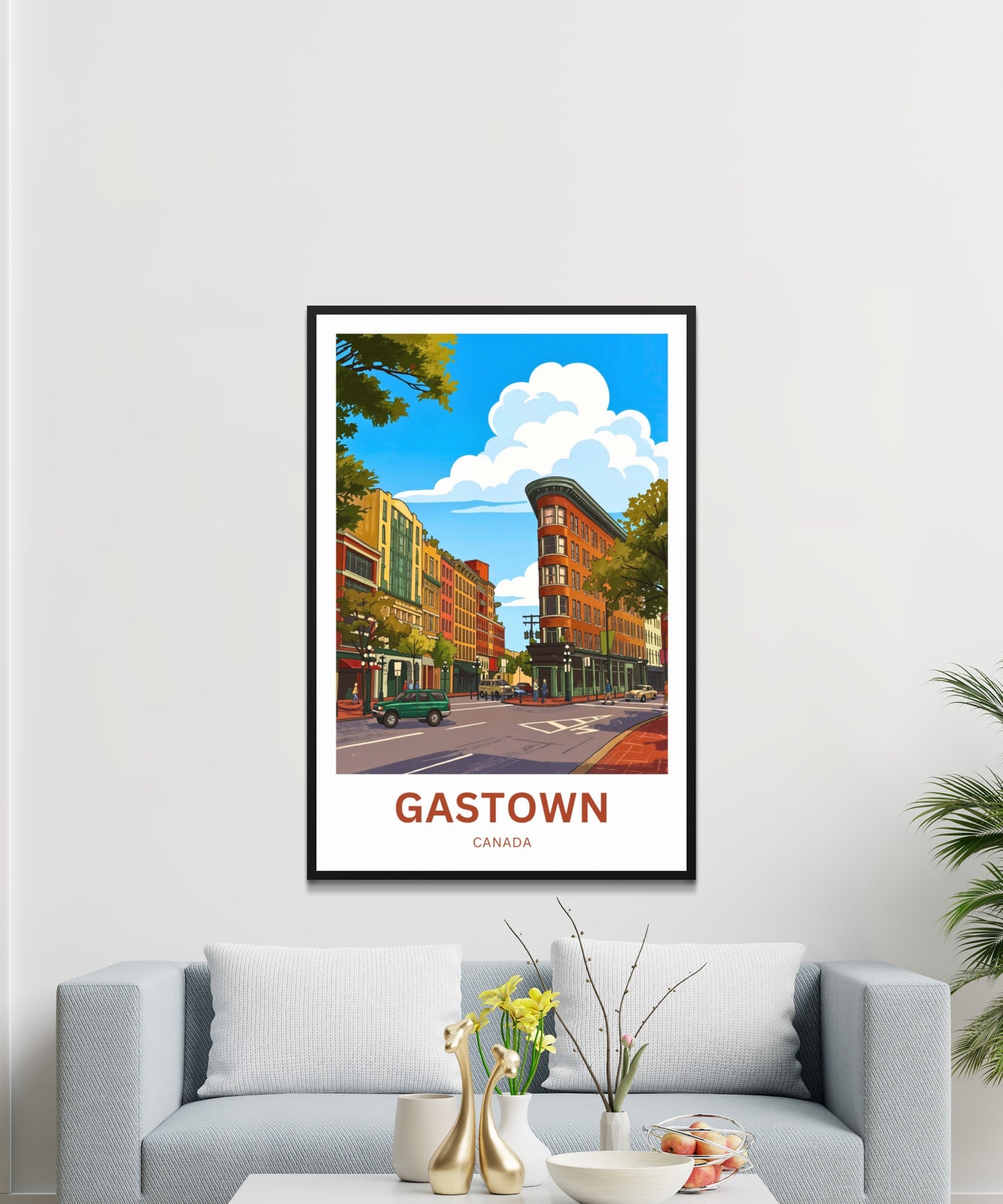 Gastown Travel Poster - Canada
