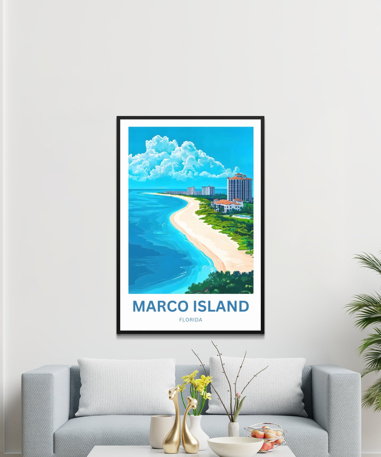 Marco Island Travel Poster