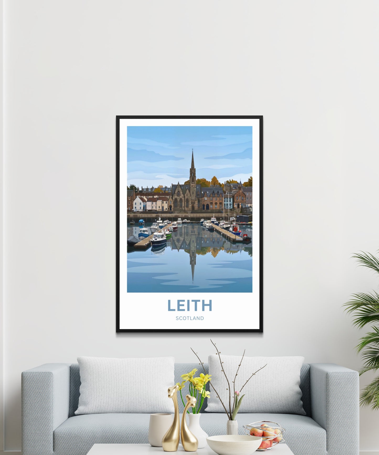 Leith Travel Poster