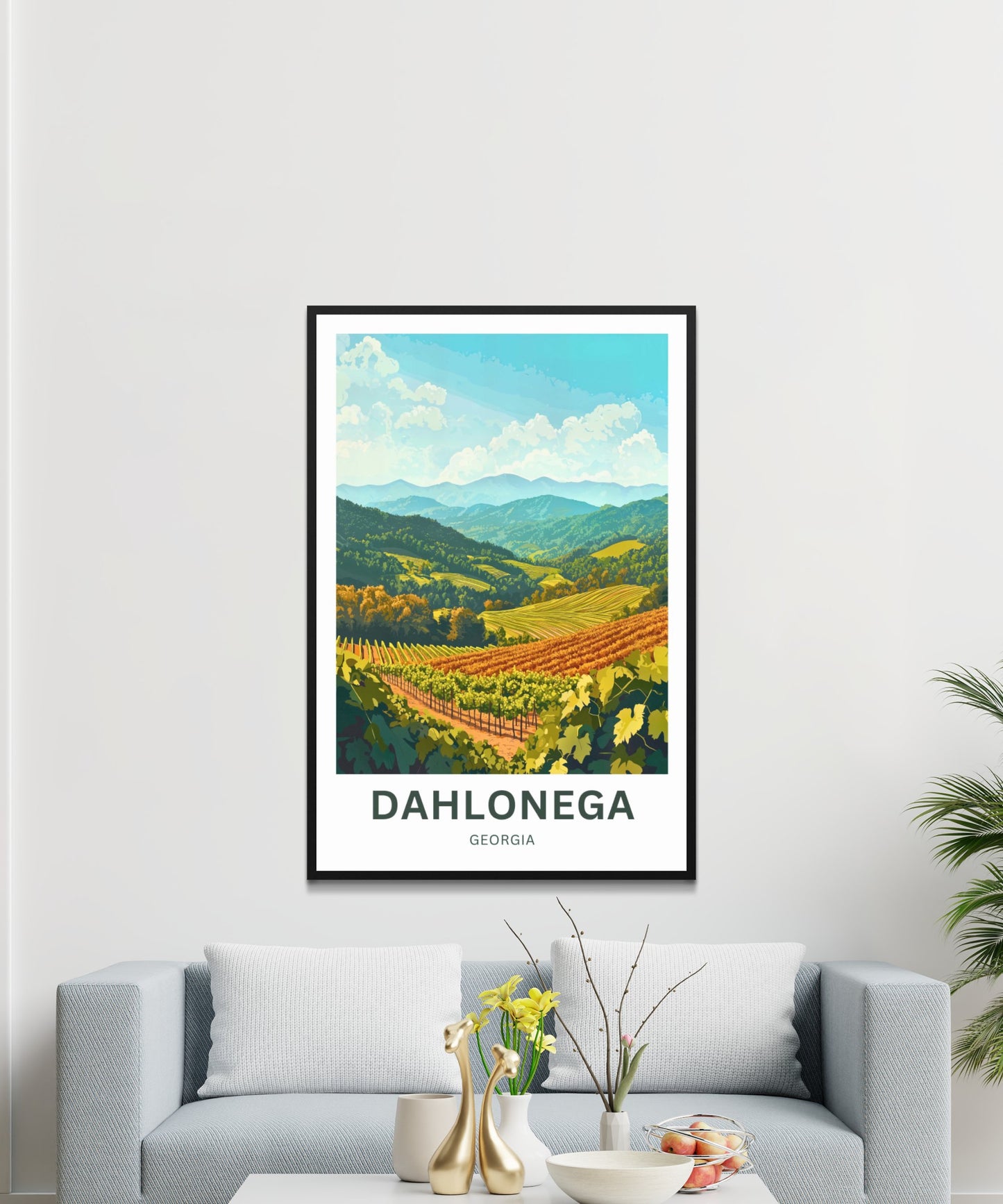 Dahlonega Travel Poster