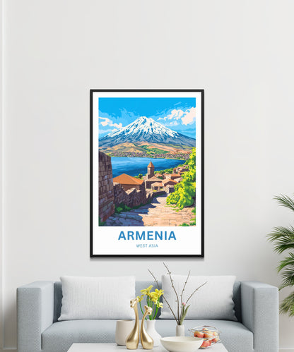 Armenia Travel Poster - Timeless Historical Land
