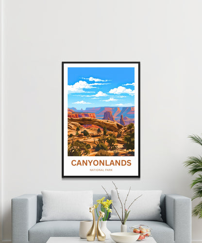 Canyonlands National Park Travel Poster -  Captivating View