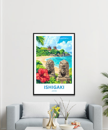 Ishigaki Travel Poster - Island Serenity