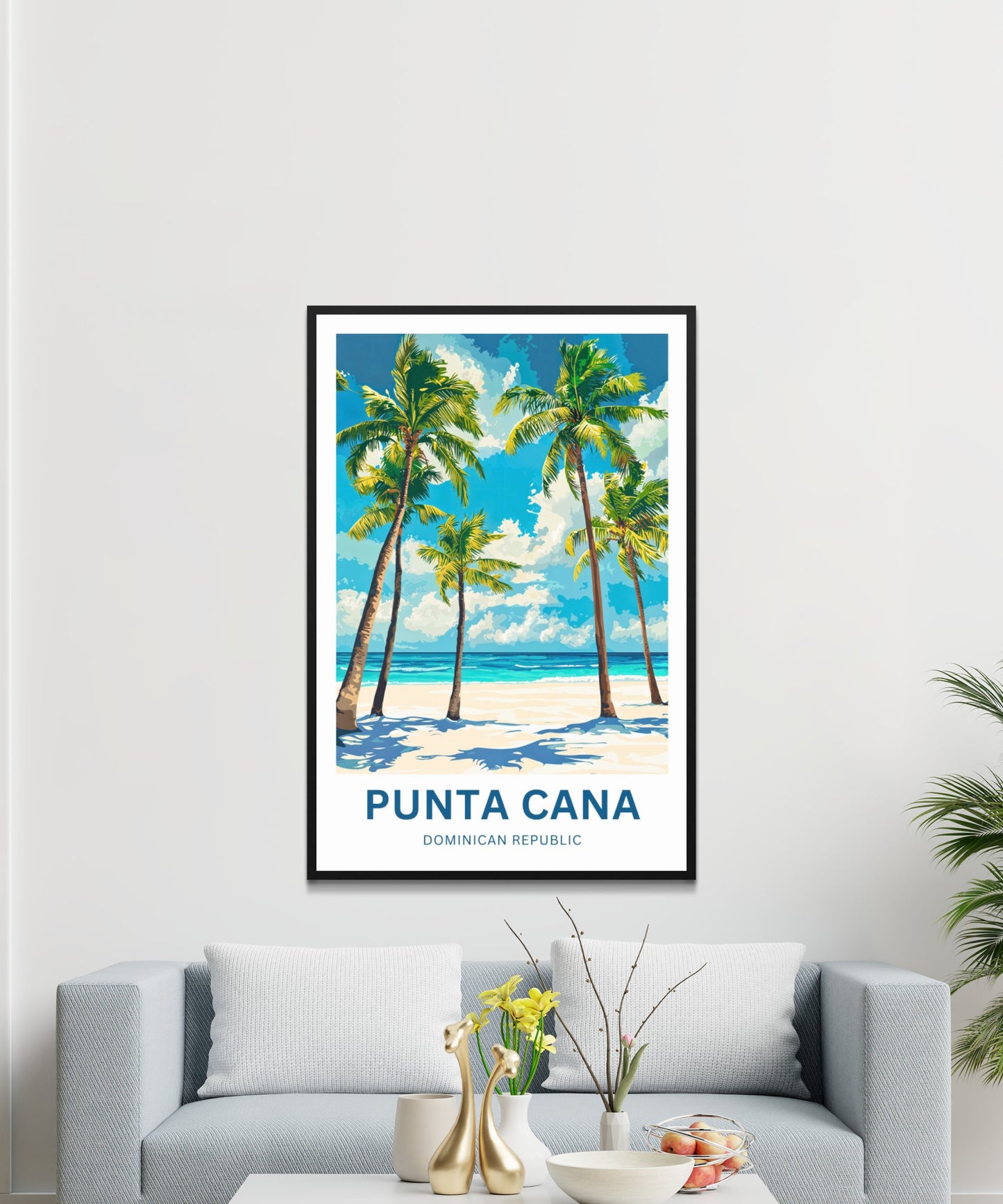 Punta Cana Travel Poster