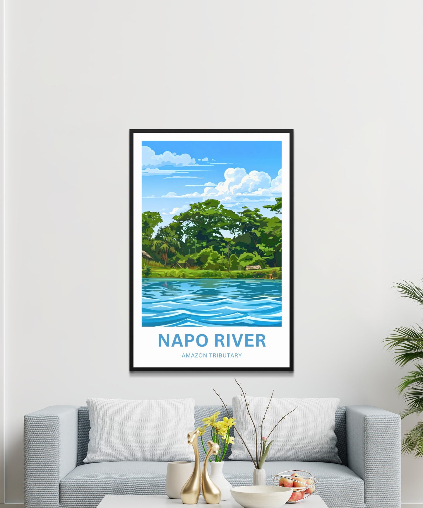 Napo River Travel Poster- Escape