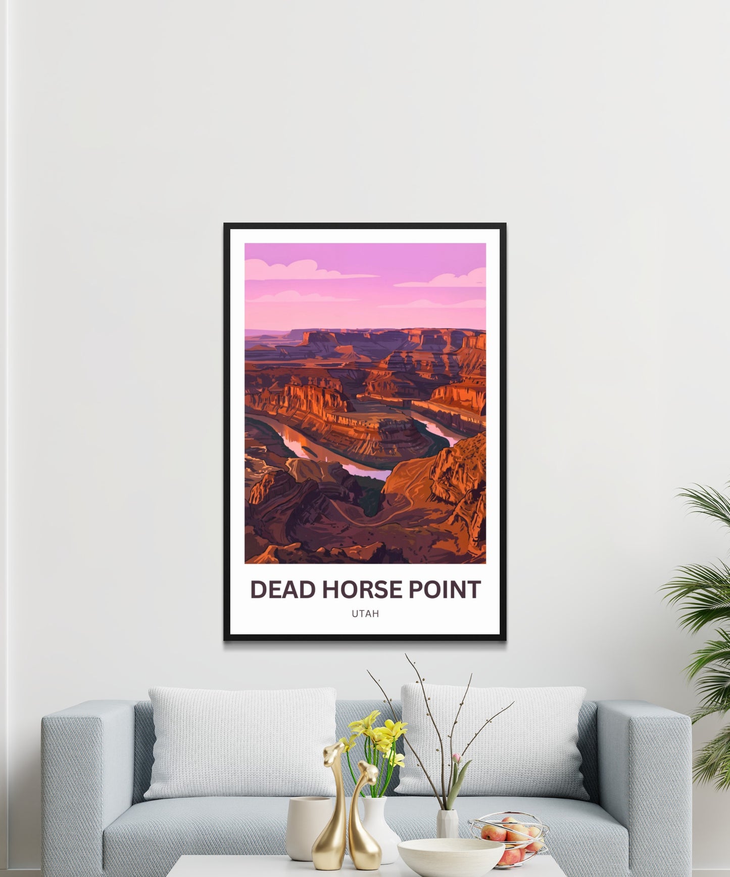Dead Horse Point Travel Poster - Utah
