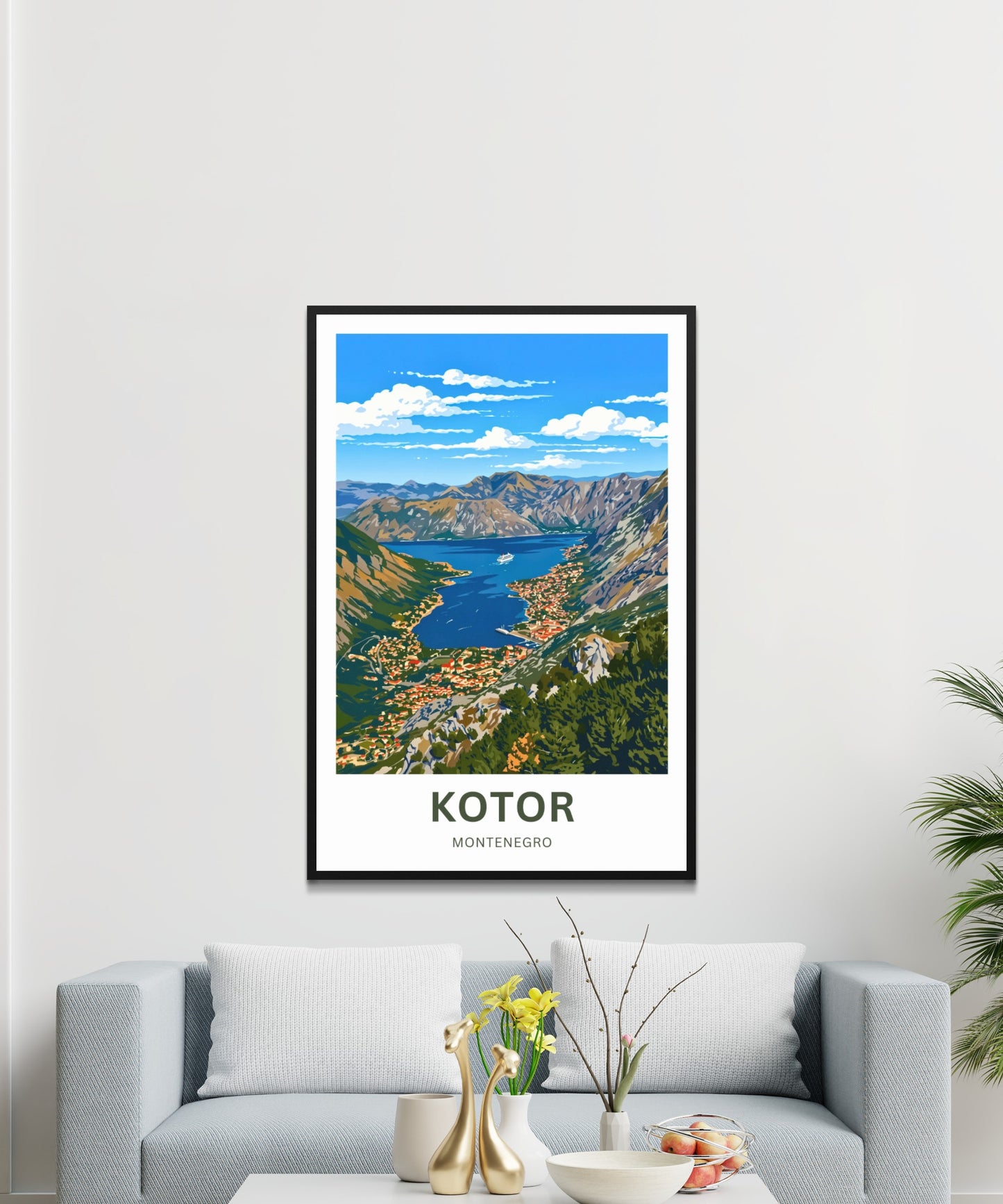 Kotor Travel Poster -   Discover Montenegro