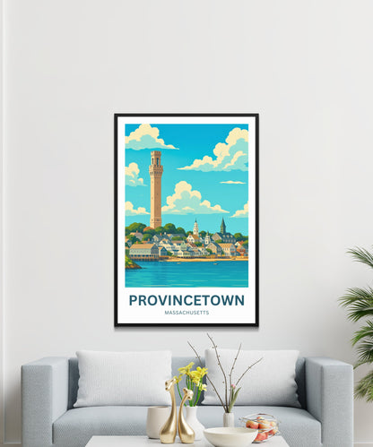 Provincetown Travel Poster- Massachusetts