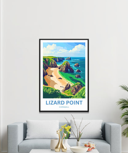 Lizard Point Travel Poster - Captivating Escape