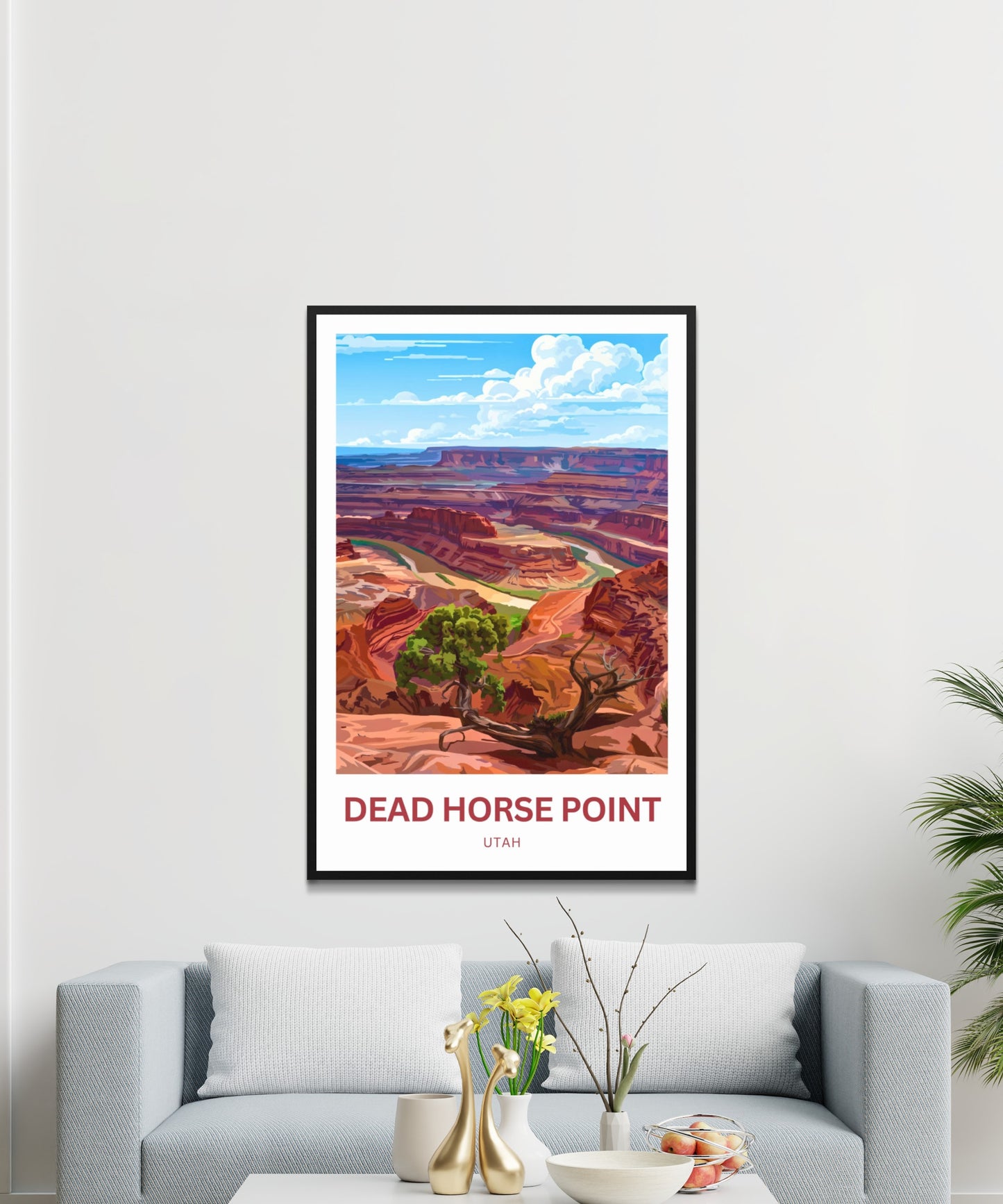 Dead Horse Point Travel Poster - Wilderness View