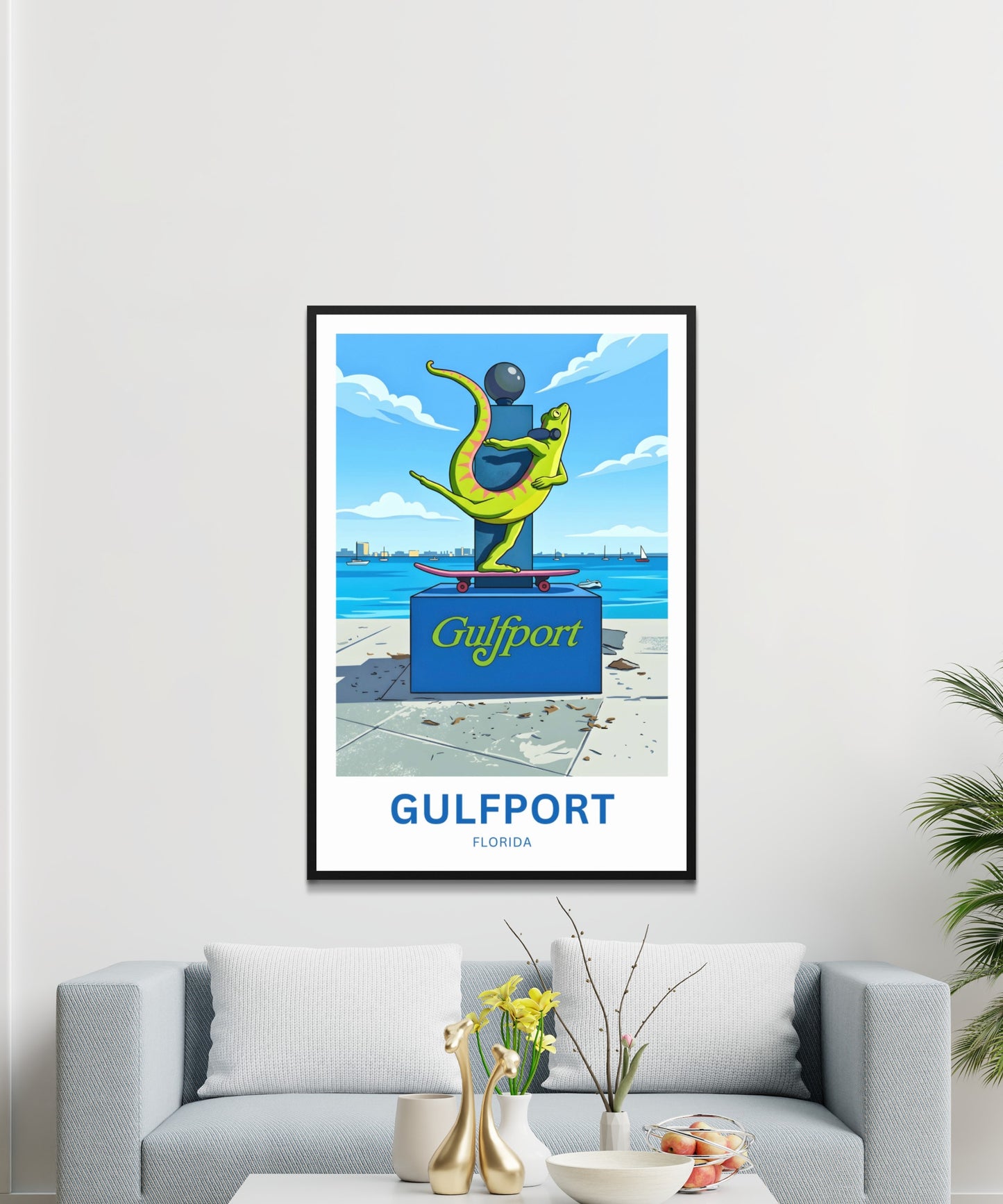 Gulfport, Florida Travel Poster
