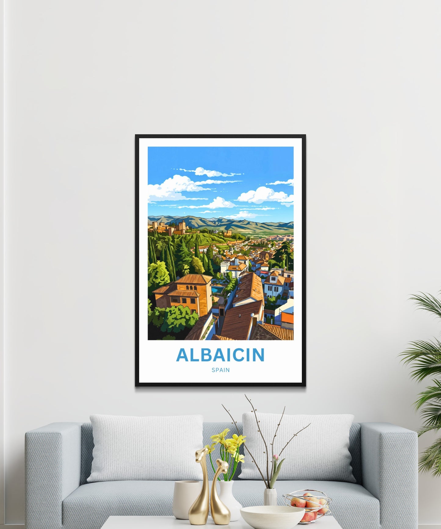 Albaicín Travel Poster - Timeless Views