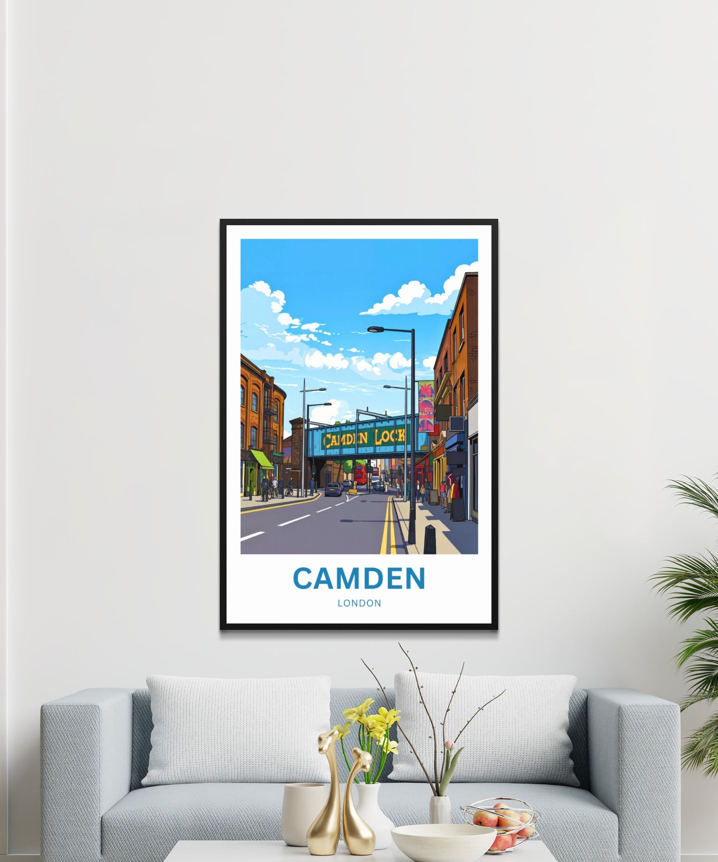Camden Travel Poster - London
