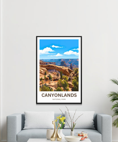 Canyonlands National Park Travel Poster - Utah