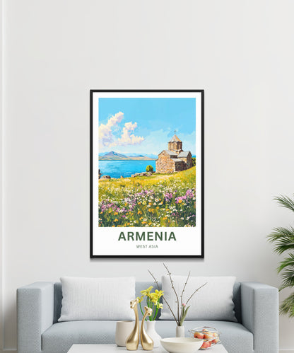 Armenia Travel Poster - Discover Timeless Armenia