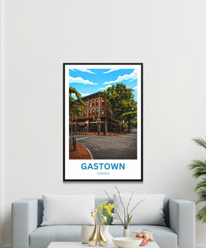 Gastown Travel Poster - Serene Street