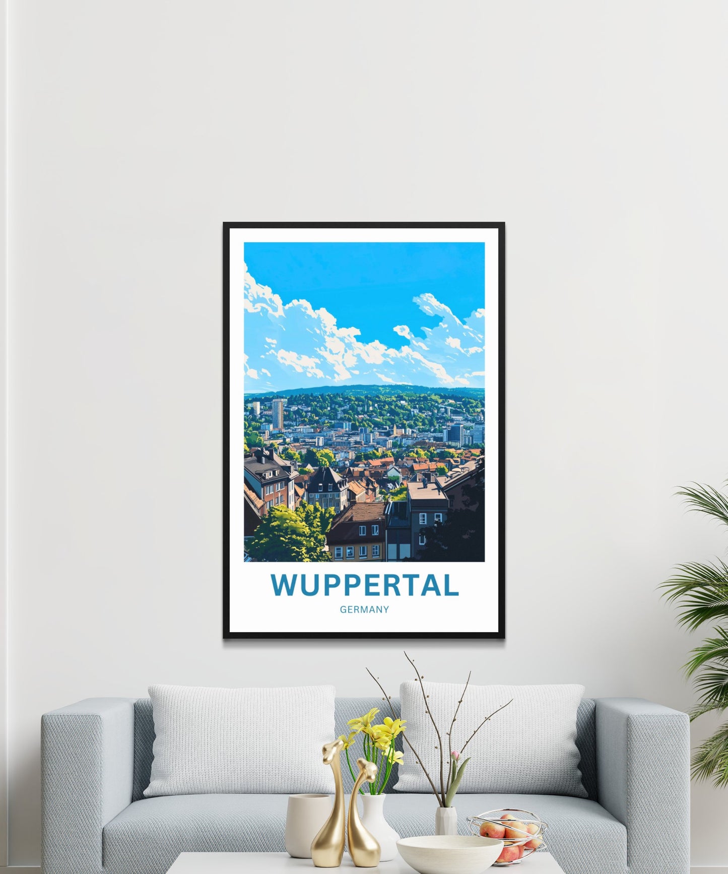 Wuppertal Travel Poster- Wuppertal’s Green Heart