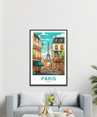 Paris Travel Poster