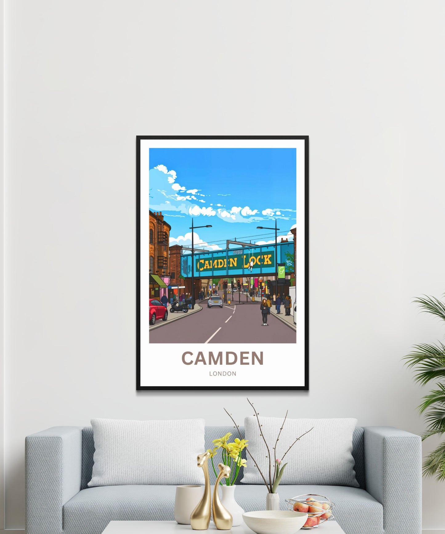 Camden Travel Poster - Street Spirit
