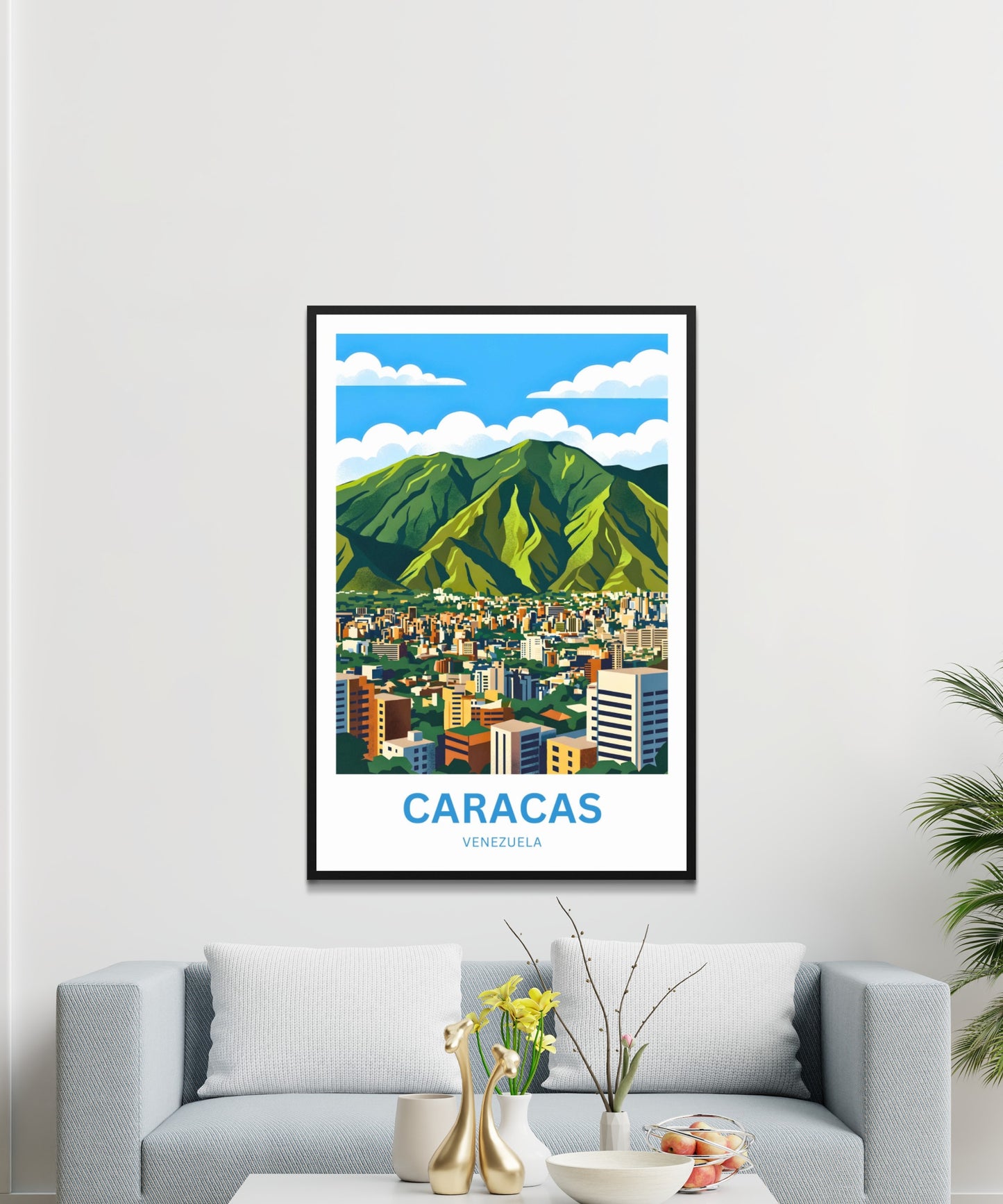 Caracas Travel Poster - Spirit of Venenzuela