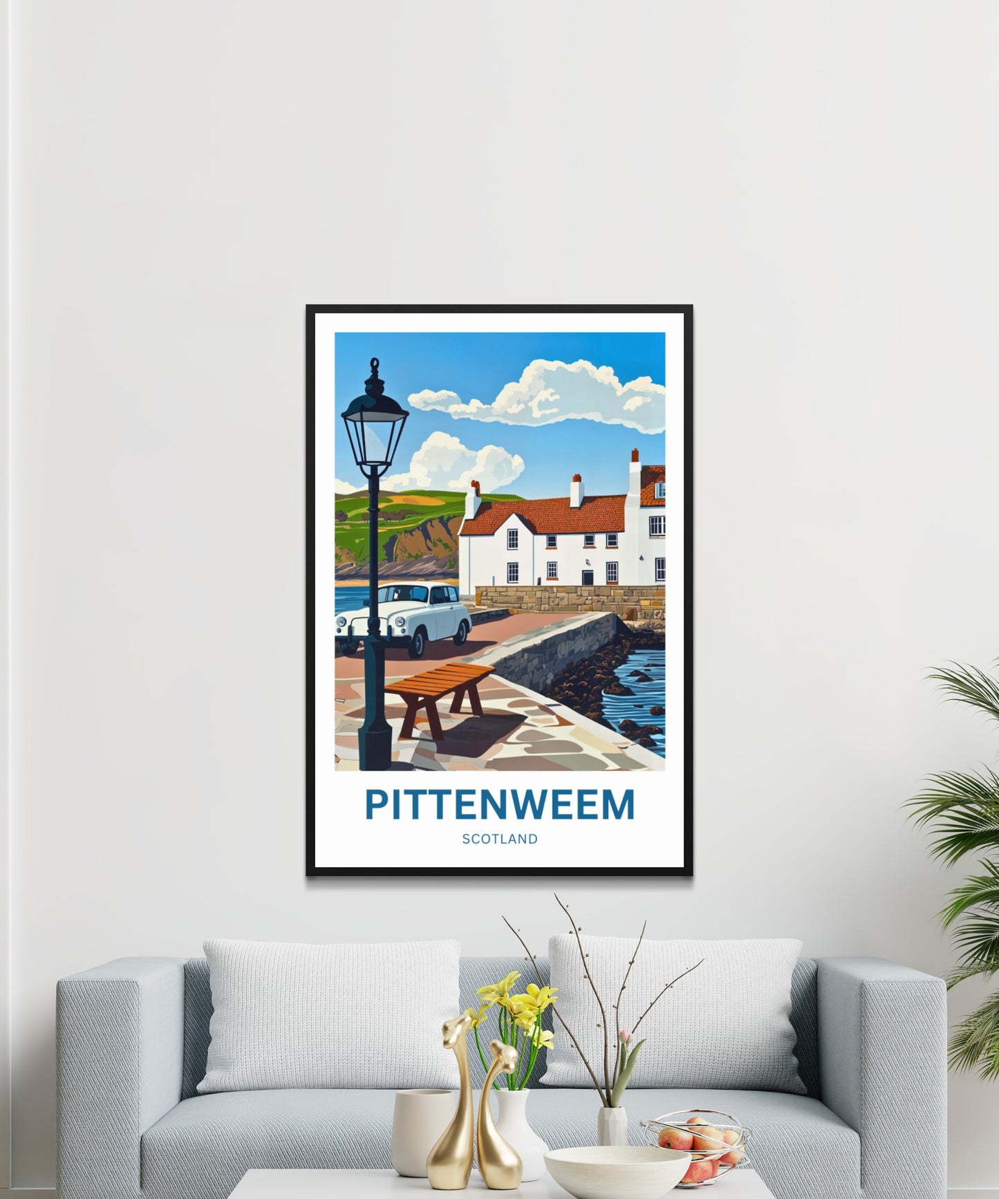 Pittenweem Travel Poster - Serene Village