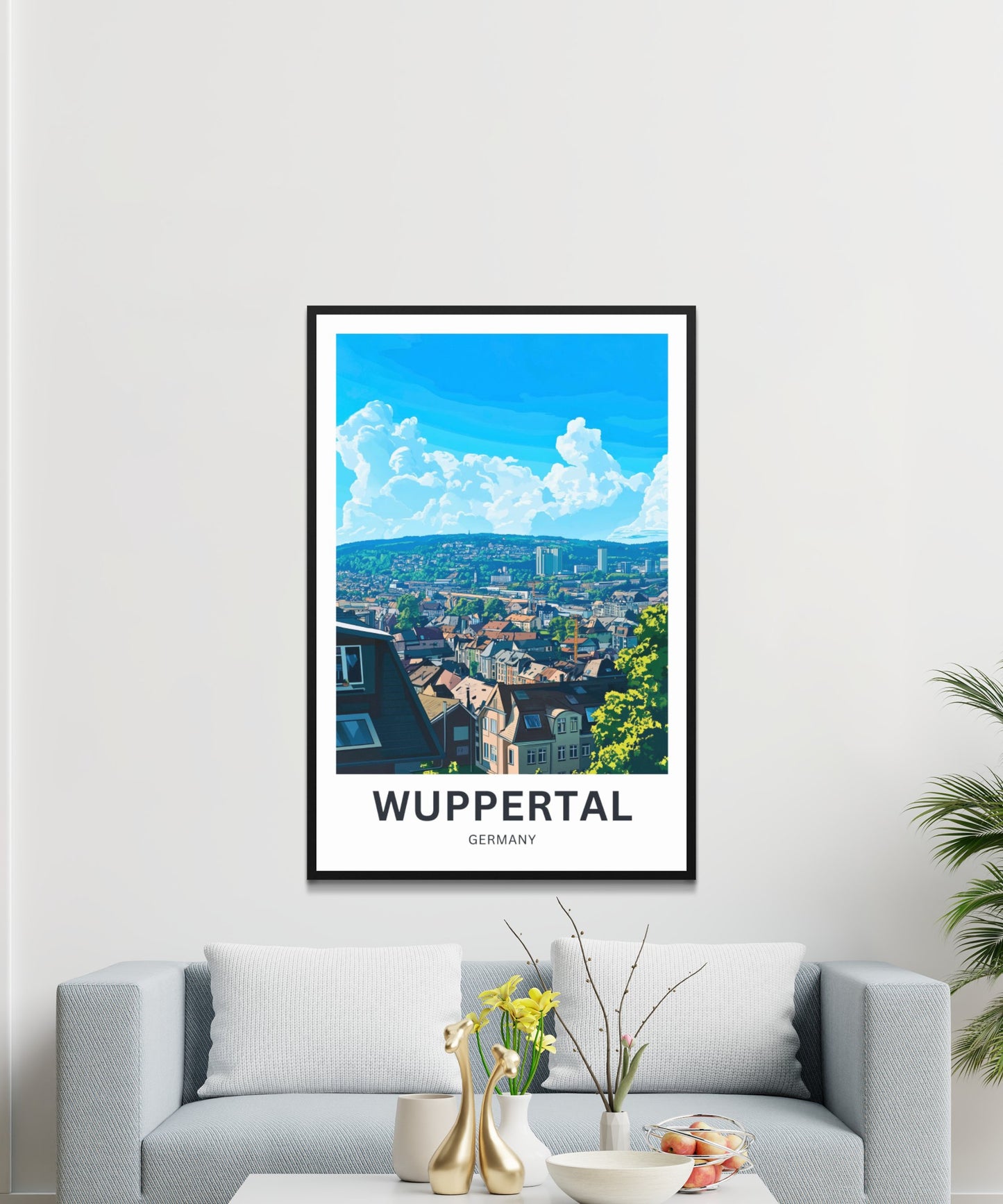 Wuppertal Travel Poster- Germany