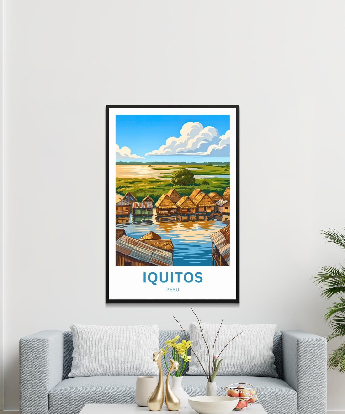 Iquitos Travel Poster - Beautiful Weather
