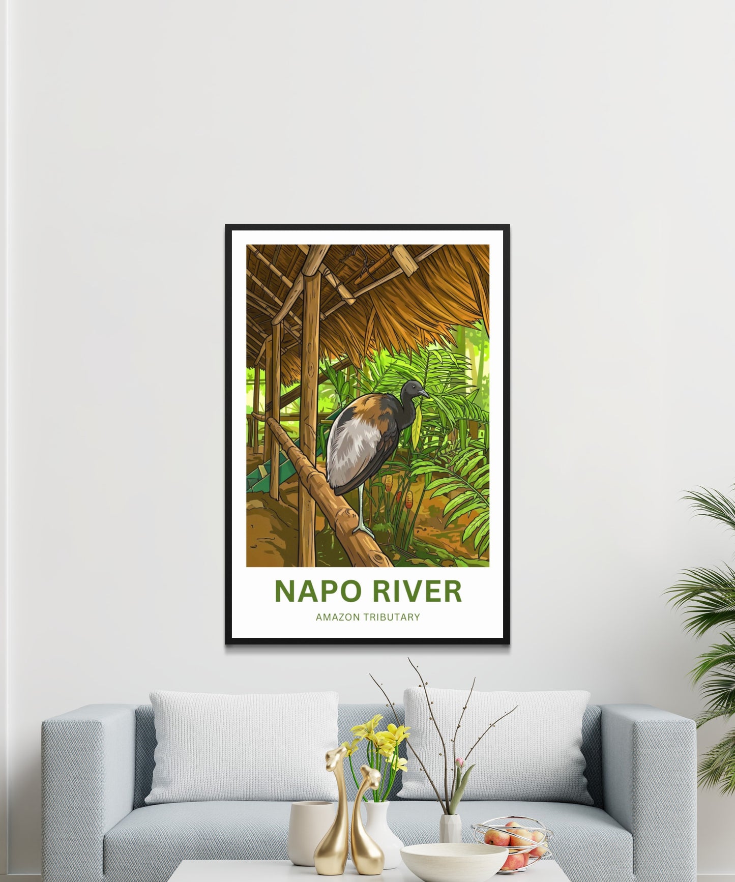 Napo River Travel Poster - Wild Nature